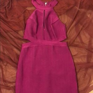 Guess body-con magenta dress